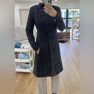 Rachel Zoe Wool Tweed Coat